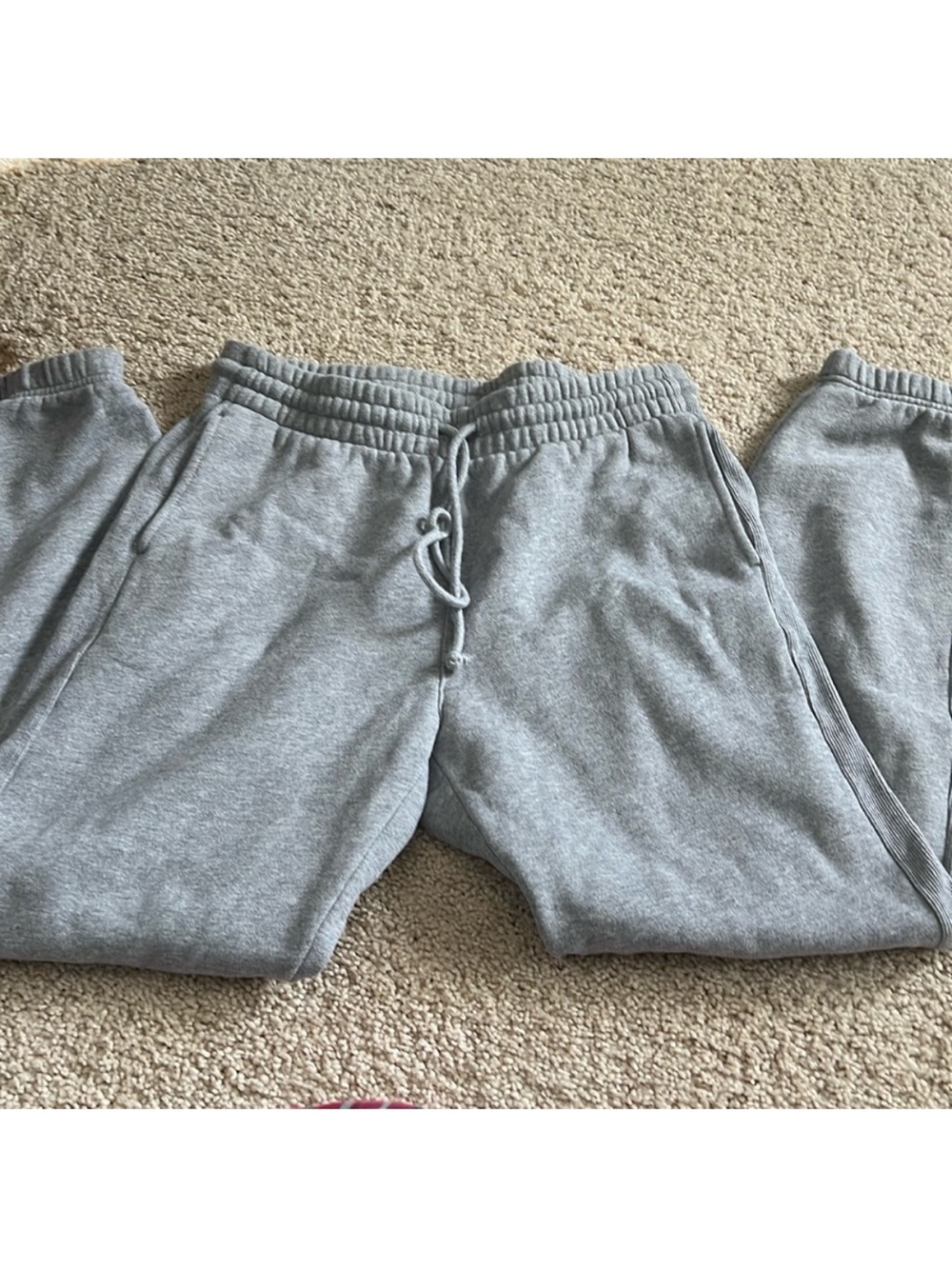 Aritzia Gray Drawstring TNA Sweatpants